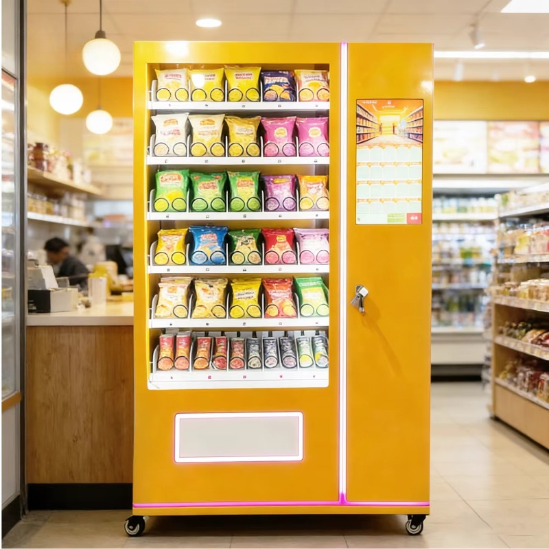 Food In Snacks - 自動販売機、業務用飲料販売機、スマートフードセルフサービス機器