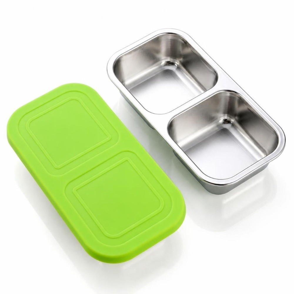 携帯用スナック容器 304ステンレススチール製 300ML容 - Food Prep Snacks のレビューと価格