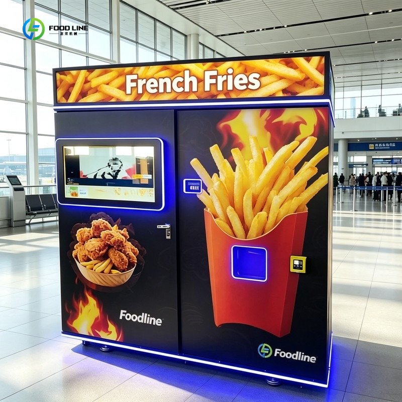 スナック自動販売機、自動加熱式フライドポテト自動販売機、ファ - Fast Food With Snacks のレビューと価格