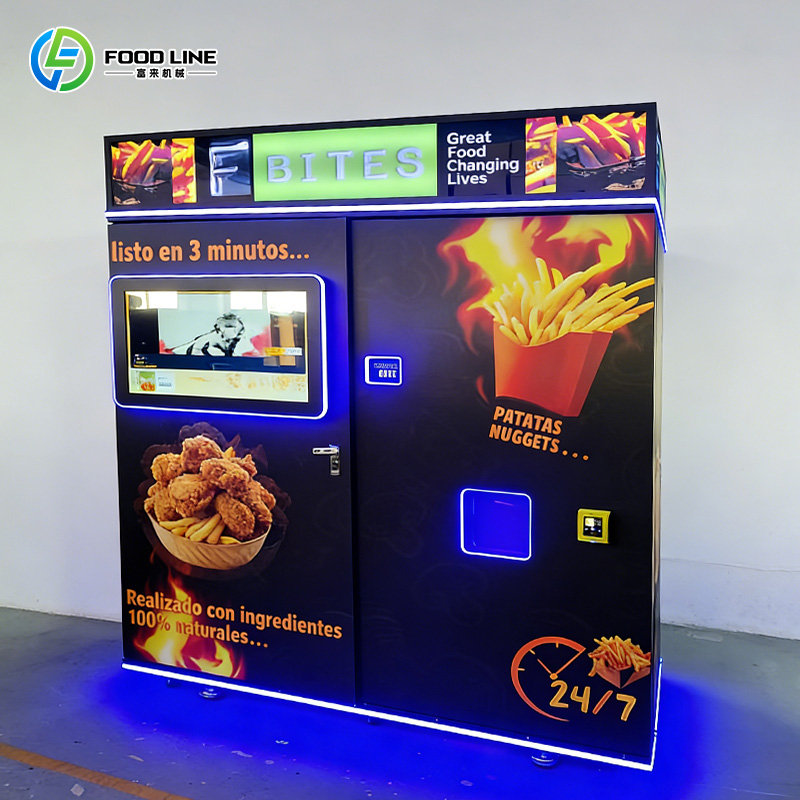スナック自動販売機、自動加熱式フライドポテト自動販売機、ファ - Fast Food With Snacks のレビューと価格