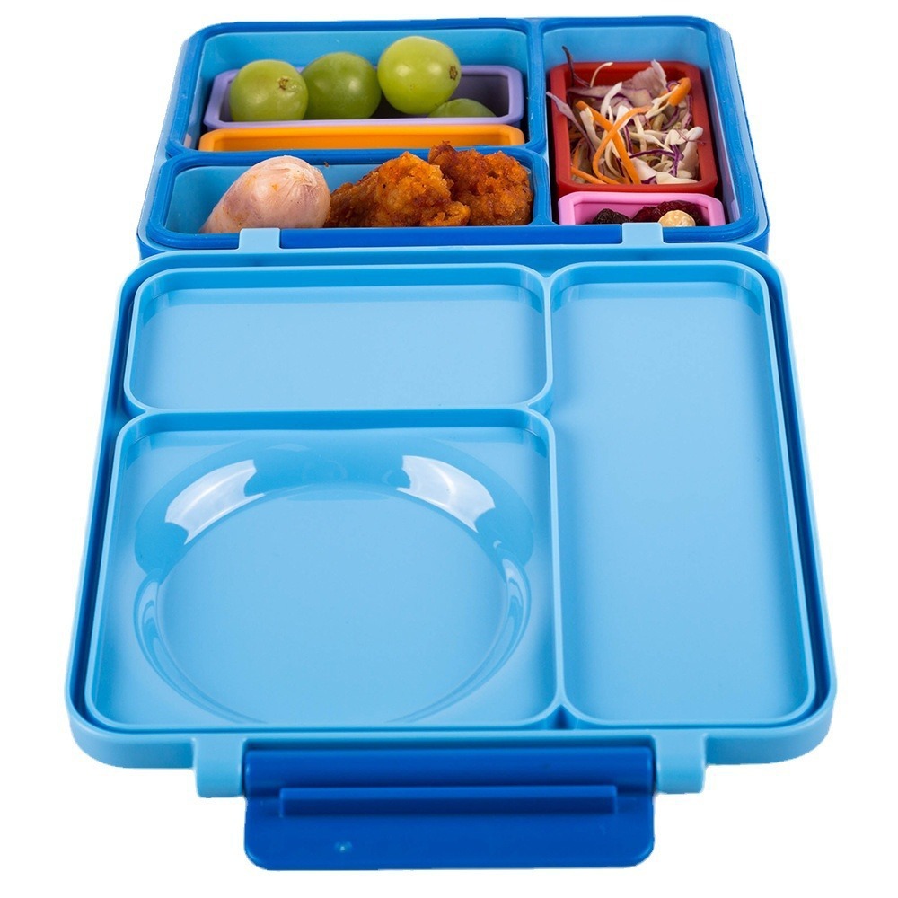 1/3 個再利用可能なシリコン食品分配ボックス赤/ピンク/紫 - Food Snacks That Are Green のレビューと価格