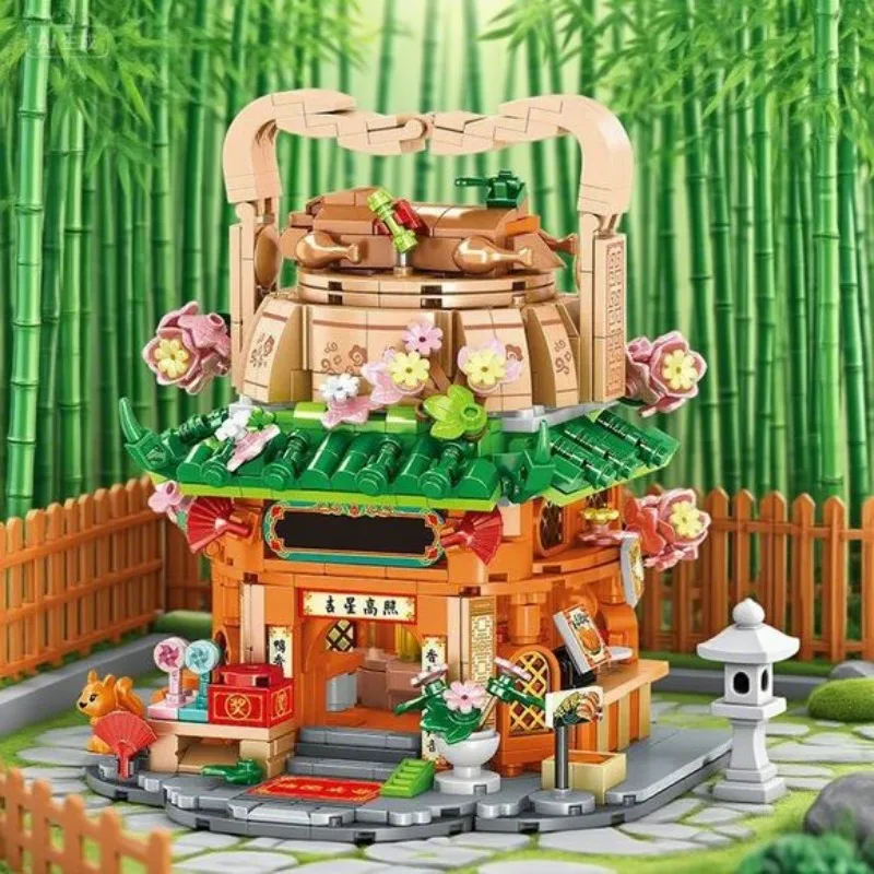新しい食品店ビルディングブロック中華麺屋ガールシティストリー - Food Nation Snacks のレビューと価格